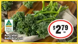 IGA Australlan baby broccoll offer