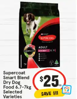 IGA Supercoat smart blend dry dog food offer