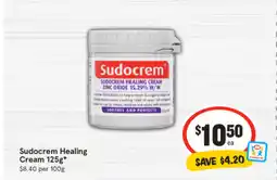 IGA Sudocrem healing cream offer