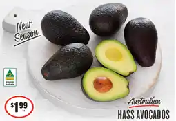 IGA Australian hass avocados offer