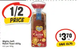 IGA Raisin toast offer