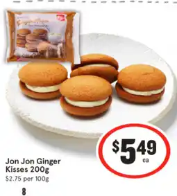 IGA Jon jon ginger kisses offer