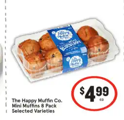 IGA The happy muffin co. mini muffins offer