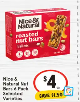 IGA Nice & natural nut offer