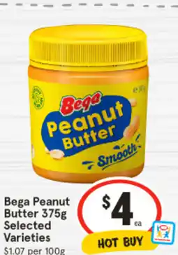 IGA Bega peanut butter offer