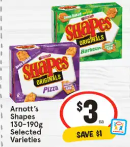 IGA Arnott's shapes offer