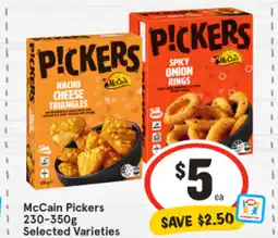 IGA Mccain pickers offer