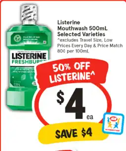 IGA Mouthwash offer
