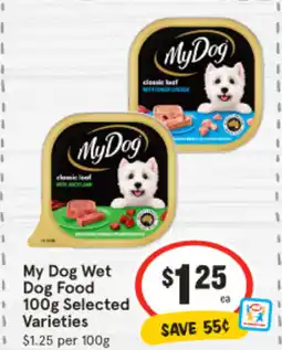 IGA My dog wet offer