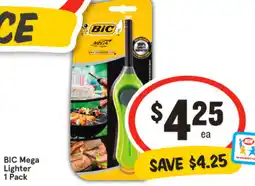 IGA Bic mega lighter offer