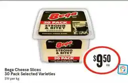 IGA Bega cheese slices offer