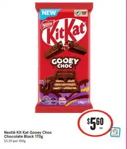 IGA Nestlé kit kat gooey choc offer