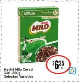 IGA Nestlé milo cereal offer