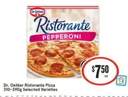 IGA Dr. oetker ristorante pizza offer