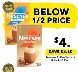 Drakes Nescafe coffee sachets offer