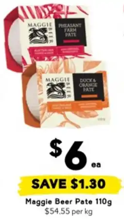 Drakes Maggie beer pate offer