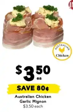 Drakes Australian chicken garlic mignon offer