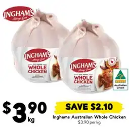 Drakes Inghams australian whole chicken offer