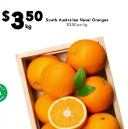 Drakes South australian navel oranges offer