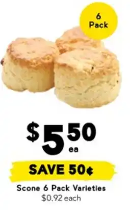 Drakes Scone 6 pack varieties offer