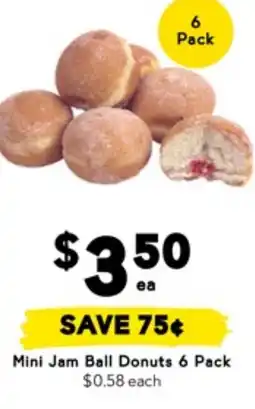 Drakes Mini jam ball donuts 6 pack offer