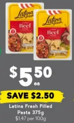 Drakes Latina Fresh Filled Pasta offer