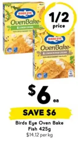 Drakes Birds eye oven bake fish offer