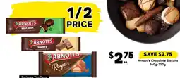 Drakes Arnott's chocolate biscuits offer