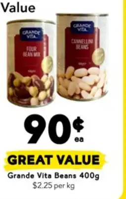 Drakes Grande vita beans offer