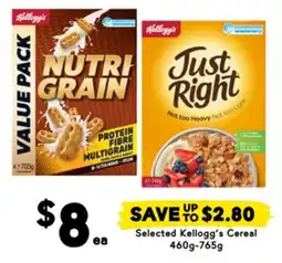 Drakes Selected Kellogg's Cereal offer