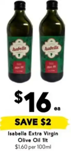 Drakes Isabella extra virgin olive oil offer