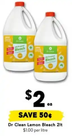 Drakes Dr clean lemon bleach offer