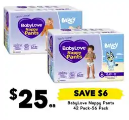 Drakes BabyLove Nappy Pants offer