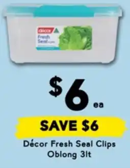 Drakes Décor Fresh Seal Clips Oblong offer