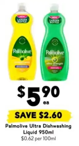 Drakes Palmolive Ultra Dishwashing offer