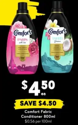Drakes Comfort Fabric Conditioner offer