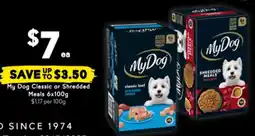Drakes My Dog Classic or Shredded Meals offer