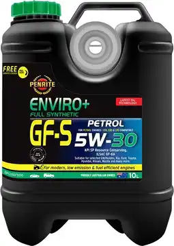 Autopro Penrite Enviro+ GF-S 5W-30 Full Synthetic 10L offer