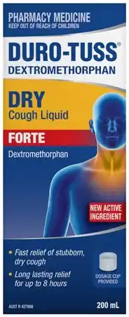 Discount Drug Stores Duro-Tuss Dry Cough Liquid Forte 200mL offer