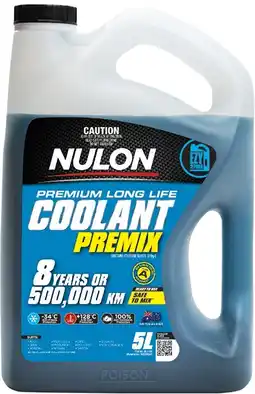 Autopro Nulon Blue Premium Long Life Coolant Premix 5L offer