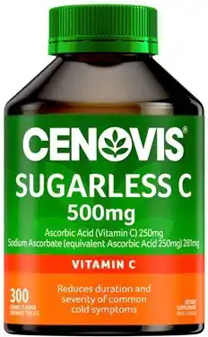 Discount Drug Stores Cenovis Sugarless Vitamin C 500mg 300 Chewable Tablets offer