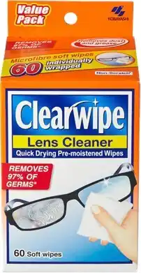 Discount Drug Stores Clearwipe Lens Cleaner 60 Wipes offer