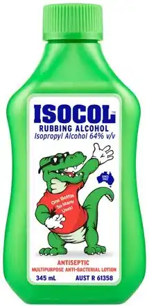 Discount Drug Stores Isocol Rubbing Alcohol Antiseptic Lotion 345mL offer