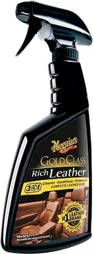Autopro Meguiar’s Gold Class Rich Leather 3-In-1 Leather Treatment 450ml offer