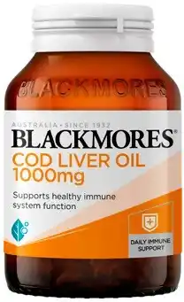 Discount Drug Stores Blackmores Cod Liver Oil 1000mg 80 Capsules offer