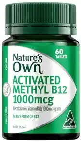 Discount Drug Stores Nature’s Own Activated Methyl B12 1000mcg 60 Tablets offer