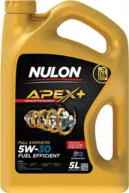 Autopro Nulon Apex+ 5W-30 5L offer