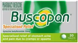 Discount Drug Stores Buscopan 10mg 20 Tablets offer