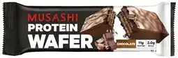 Discount Drug Stores Musashi Protein Wafer Bar Chocolate 40g offer