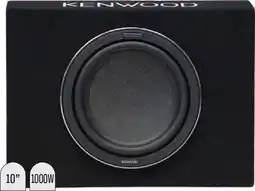 Autobarn Kenwood 10” Shallow Subwoofer Enclosure offer